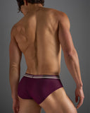 TEAMM8 Racer Mesh Brief - Eggplant