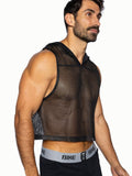 BIKE Hooded Sleeveless Practice Jersey - Black