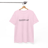 QUEER AF TEE BY CULTUREEDIT AVAILABLE IN 13 COLORS