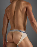 TEAMM8 Racer Mesh Jockstrap - Ecru