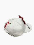 Smiley Cap in White by Walter van Beirendonck