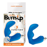 Butts Up Silicone P-Spot Prostate Massager - Blue