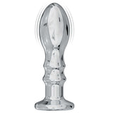 ASS-SATION REMOTE VIBRATING METAL ANAL PLEASER-SILVER
