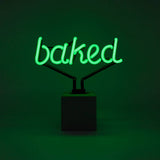 Neon baked Sign