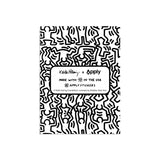 Statue of Liberty By Keith Haring - Die-Cut Sticker