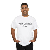 PALM SPRINGS GAY TEE BY CULTUREEDIT AVAILABLE IN 13 COLORS