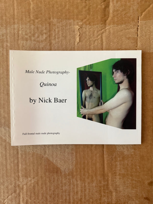 Male Nude Photography: Quinoa BY NICK BAER