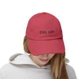 EVIL GAY Distressed Cap in 6 colors