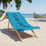 CUM DUMP Beach Towel by CULTUREEDIT