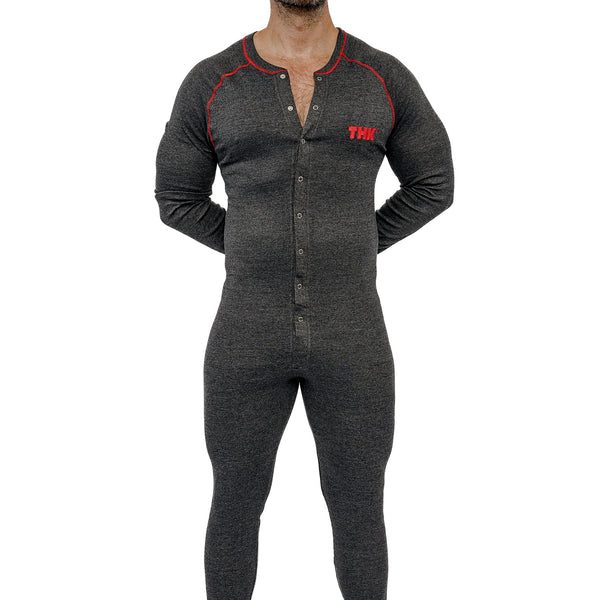 THK Union Suit - Charcoal