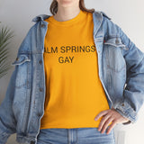 PALM SPRINGS GAY TEE BY CULTUREEDIT AVAILABLE IN 13 COLORS