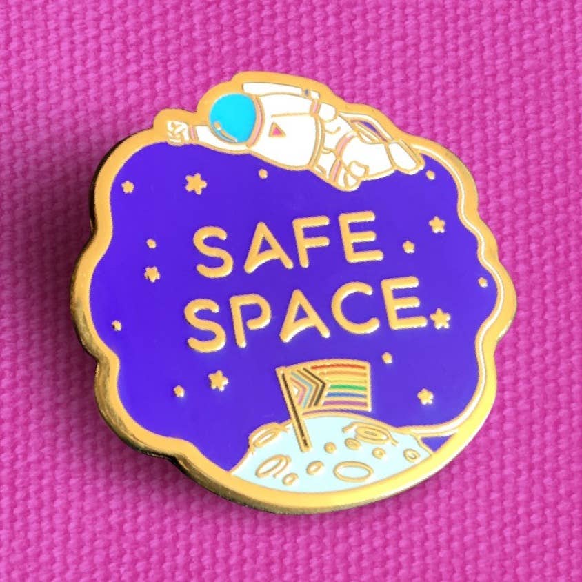 Safe Space Pin by Gaypin'