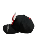 Smiley Cap in Black by Walter van Beirendonck