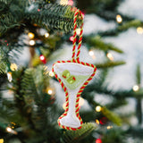 Dirty Martini Needlepoint Ornament