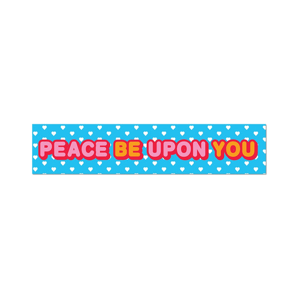 Peace Be Upon You By Oliver Payne - Die-Cut Sticker