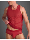 TEAMM8 Score Sheer Tank - Jester Red