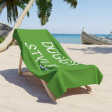 Doggy Style Beach Towel by CULTUREEDIT