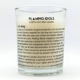 K.D. Lang Glass Votive Candle