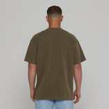 Talentless Mock Neck Tee Military Green