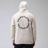 Talentless Circle Logo Hoodie Bone