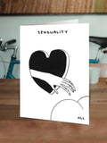 David Shrigley Greeting Card - Sensuality