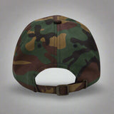 I'm A Good Boy Dad Hat by YES HOMO in Green Camo