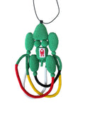 Walter Van Beirendonck Muscle Tube Man Necklace Green