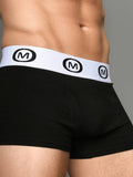 Mounderwear Cotton Boxer Brief Black