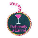 Carrie Needlepoint Ornament