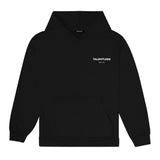 Talentless Circle Logo Hoodie Pitch Black