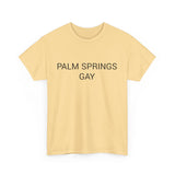 PALM SPRINGS GAY TEE BY CULTUREEDIT AVAILABLE IN 13 COLORS