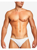 TEAMM8 Bass Mesh Swim Brief - White