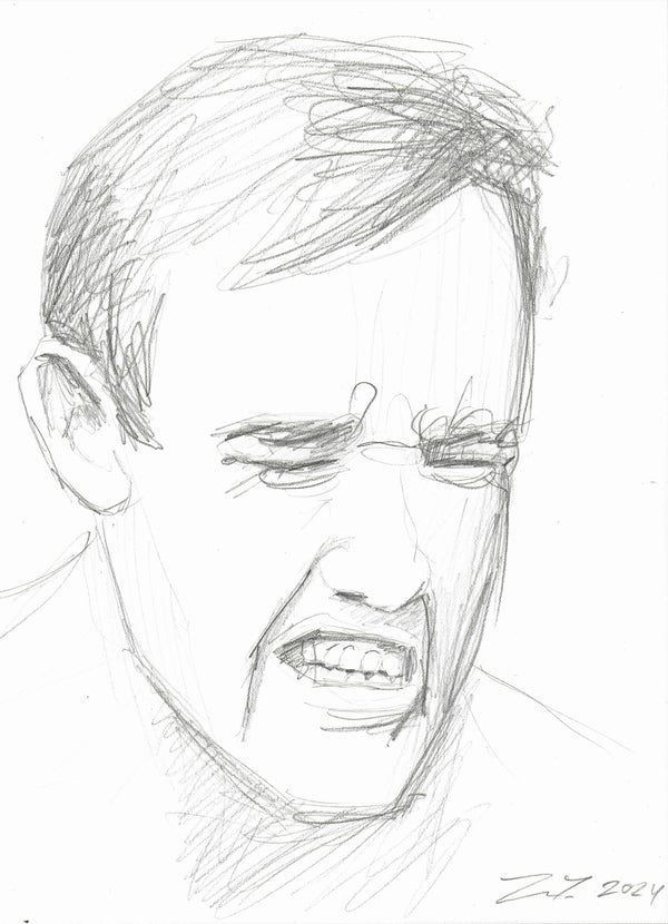 JWAN YOSEF, FLOOR LICKER DRAWING VII (2024)