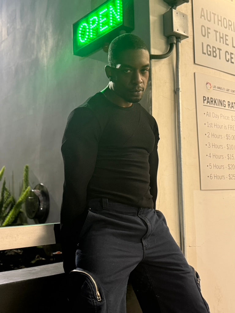 Eckhaus Latta Spiral Longsleeve Jet