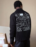 Jean-Michel Basquiat Beat Bop Mechanic's Jacket