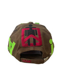 Atomic Cap with Detachable Patch Military Green