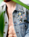 Blue Dick enamel pin by Dicks Don't Lie
