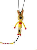 Walter Van Beirendonck Tube Rabbit Necklace Camel