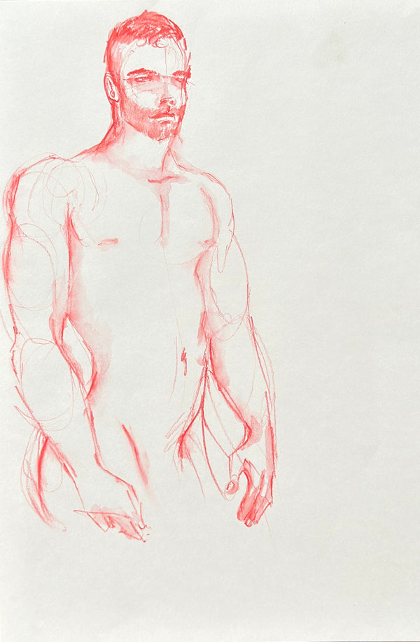 JASON DUFFY, STUDY IN RED, 2018