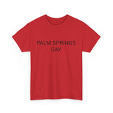 PALM SPRINGS GAY TEE BY CULTUREEDIT AVAILABLE IN 13 COLORS