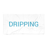 Dripping Beach Towel by CULTUREEDIT