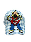 Clown Cap in Placid Blue by Walter van Beirendonck