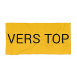 VERS TOP Beach Towel by CULTUREEDIT