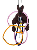 Walter Van Beirendonck Tube Bunny Necklace Dark