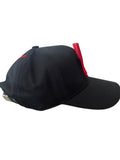 W Cap Black / Red by Walter van beirendonck