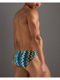 TEAMM8 Resort Bikini Swim Brief - Blue Mirage