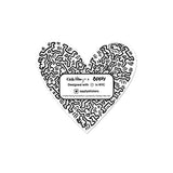 Heart By Keith Haring (Valentine) - Die-Cut Sticker