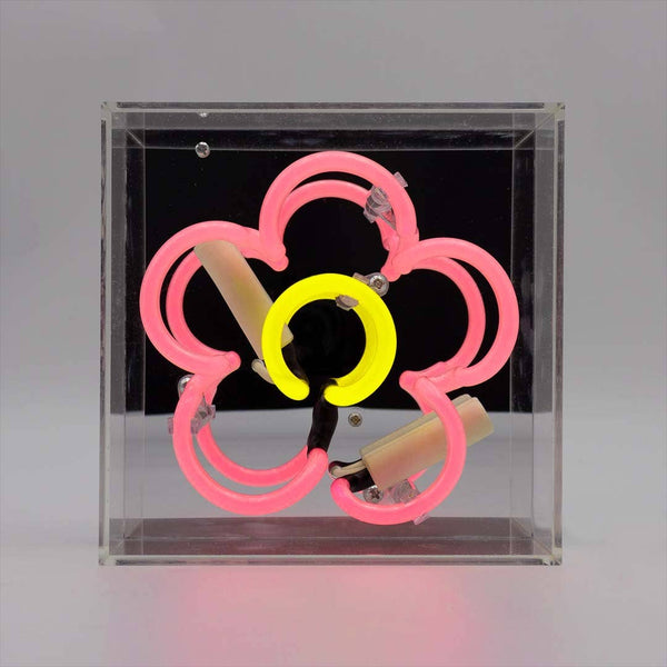 'daisy' Mini Glass Neon Sign