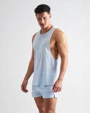TEAMM8 S.S.C. Mesh Tank - Light Blue