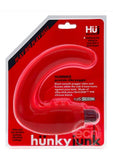 Hunkyjunk Hummer Silicone Vibrating Prostate Pegger - Neon Pink
